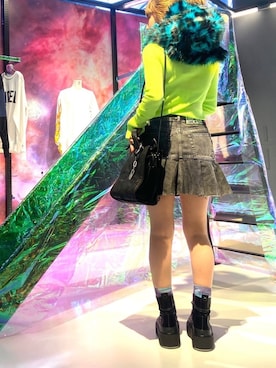 「マスク」｜長谷川 美月さん（レディース・154cm）の秋コーディネート