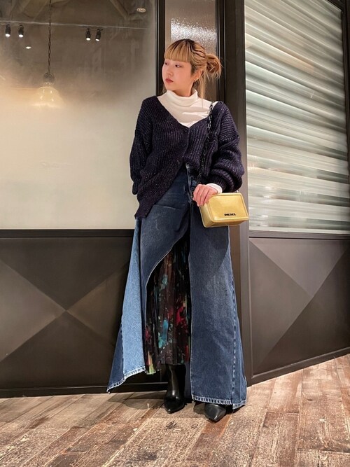 DIESEL（ディーゼル）の「レディース スカート デニム ロングスカート