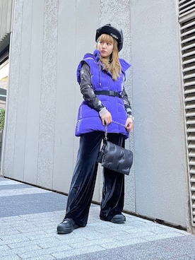 長谷川 美月さん（レディース・154cm）の冬コーディネート