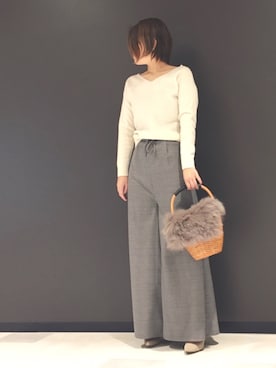 asuka.kさん(レディース・160cm)の冬コーディネート