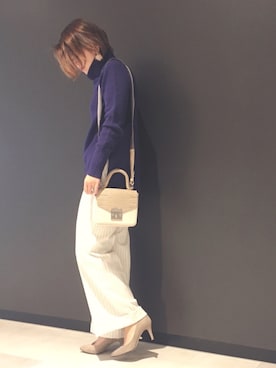 asuka.kさん（レディース・160cm）の冬コーディネート