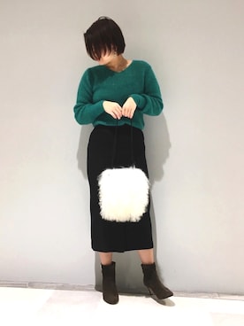 asuka.kさん(レディース・160cm)の冬コーディネート