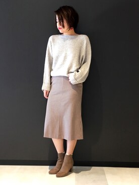 asuka.kさん（レディース・160cm）の冬コーディネート