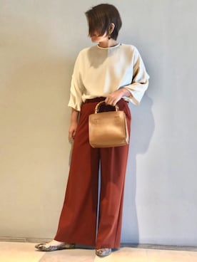 asuka.kさん（レディース・160cm）の冬コーディネート