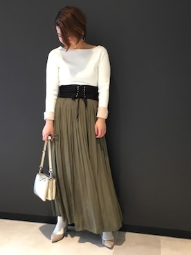 asuka.kさん（レディース・160cm）の冬コーディネート