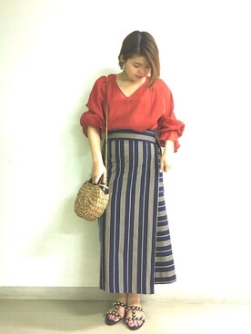 asuka.kさん（レディース・160cm）の春コーディネート