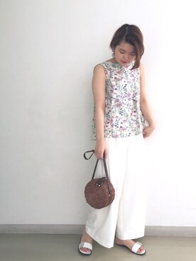 asuka.kさん（レディース・160cm）の春コーディネート