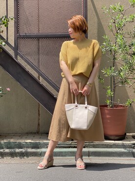 asuka.kさん（レディース・160cm）の春コーディネート