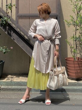 asuka.kさん（レディース・160cm）の春コーディネート