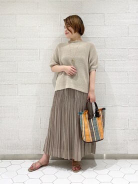 asuka.kさん（レディース・160cm）の春コーディネート