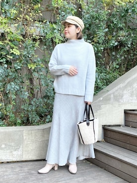 asuka.kさん（レディース・161cm）の冬コーディネート