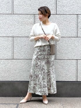 「RIVE DROITE（リヴドロワ）のアイテム（財布/小物）」を使った、asuka.kさん（レディース・161cm）の冬コーディネート