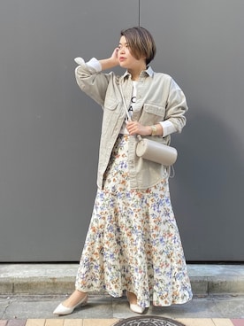 asuka.kさん（レディース・161cm）の冬コーディネート