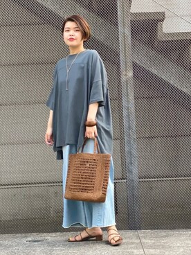 asuka.kさん（レディース・161cm）の春コーディネート