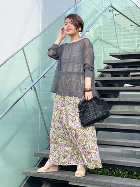 asuka.kさん（レディース・161cm）の春コーディネート