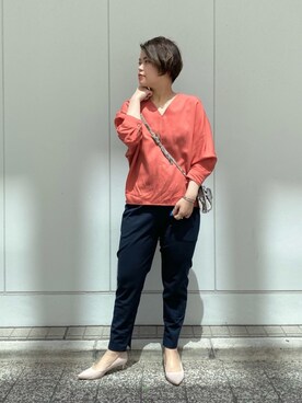 asuka.kさん(レディース・161cm)の春コーディネート