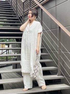 asuka.kさん（レディース・161cm）の夏コーディネート