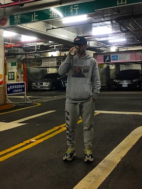 「CLOT（クロット）のアイテム」を使った、Thomas wu gagaさん（メンズ・165cm）の夏コーディネート