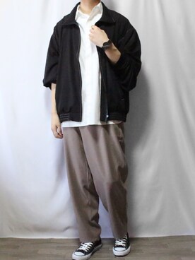 「Herden（ハーデン）のアイテム（その他アウター）」を使った、takuさん（メンズ・177cm）の春コーディネート
