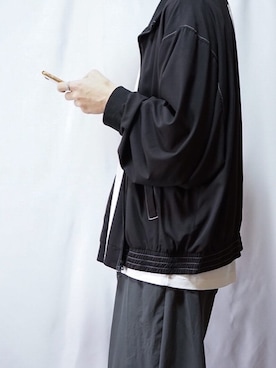 「ラフスタイル」｜「アイテム（その他アウター）」を使った、takuさん（メンズ・177cm）の夏コーディネート