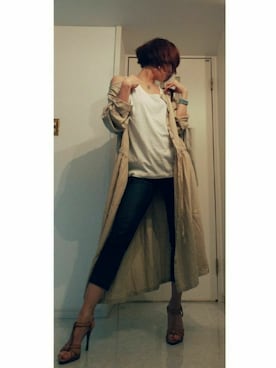 「ドラフトリーバイス」｜chizuknowさん（レディース・166cm）の冬コーディネート