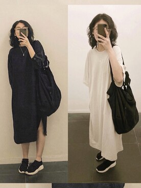 Muji Labo ムジラボ のワンピース ドレスを使った人気ファッションコーディネート Wear