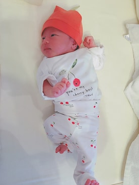 「生後11日」｜pochotaroさん（キッズ・90cm）の春コーディネート