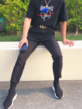 「ADER error（アーダーエラー）のアイテム」を使った、ひろひささん（メンズ・178cm）の夏コーディネート