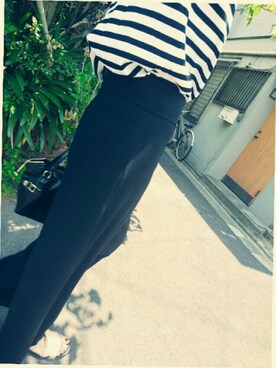 「Yves Saint Laurent（イヴサンローラン）のアイテム」を使った、mai  mabuchiさん（レディース・159cm）の夏コーディネート