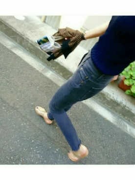 「mina perhonen（ミナペルホネン）のアイテム」を使った、mai  mabuchiさん（レディース・159cm）の夏コーディネート