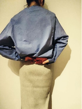 「UNITED ARROWS（ユナイテッドアローズ）のアイテム（スカート）」を使った、mai  mabuchiさん（レディース・158cm）の秋コーディネート
