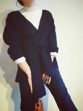 「Chloe（クロエ）のアイテム」を使った、mai  mabuchiさん（レディース・158cm）の冬コーディネート