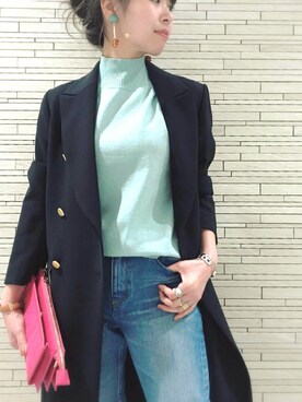 「ヤヌーク」｜mai  mabuchiさん（レディース・158cm）の冬コーディネート