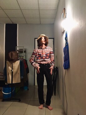 「Gentleman」｜Pato Vetoriniさん（メンズ・170cm）の冬コーディネート