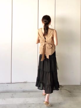 minmin08_さん(レディース・160cm)の夏コーディネート