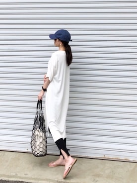 minmin08_さん（レディース・160cm）の夏コーディネート