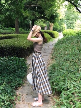 minmin08_さん(レディース・160cm)の夏コーディネート