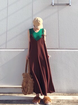 minmin08_さん（レディース・160cm）の夏コーディネート