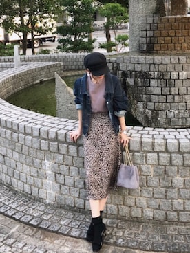 「アベイル」｜「アイテム（その他）」を使った、minmin08_さん（レディース・160cm）の秋コーディネート