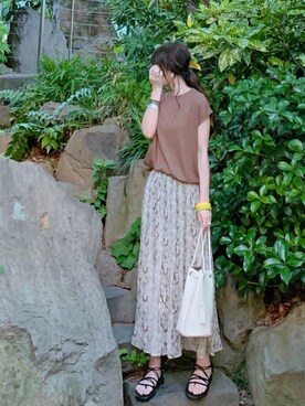 minmin08_さん（レディース・160cm）の春コーディネート