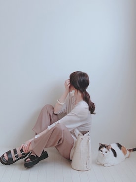 minmin08_さん（レディース・160cm）の夏コーディネート