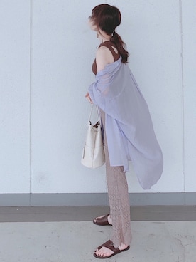 minmin08_さん（レディース・160cm）の夏コーディネート