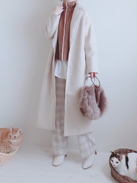 minmin08_さん(レディース・160cm)の冬コーディネート