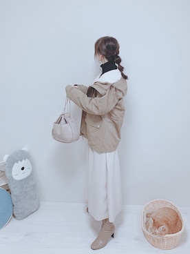 minmin08_さん（レディース・160cm）の冬コーディネート