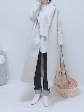 minmin08_さん(レディース・160cm)の冬コーディネート