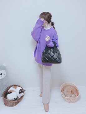 minmin08_さん(レディース・160cm)の冬コーディネート