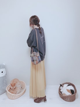 minmin08_さん(レディース・160cm)の冬コーディネート