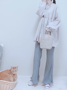 「sweet&sheep（スイート＆シープ）のアイテム」を使った、minmin08_さん（レディース・160cm）の春コーディネート