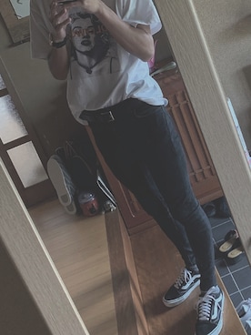 「おしゃれスタ（オシャレスタ）のアイテム」を使った、Kazukiさん（メンズ・181cm）の夏コーディネート