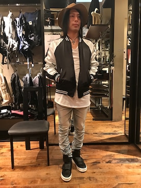 「GGD（ジージーディー）のアイテム（その他アウター）」を使った、GGD町田店さん（メンズ・172cm）の春コーディネート